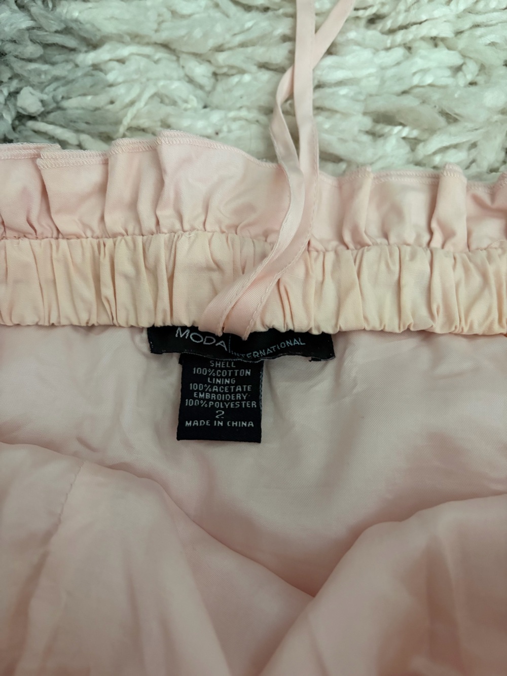 Moda International Pink Strapless Dress - Picture 3 of 7